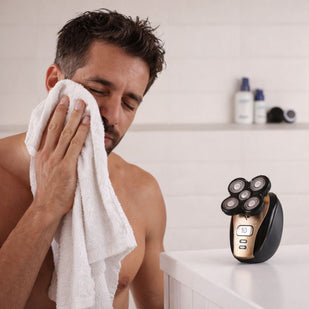 Nettoyez la zone à raser